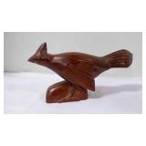 Hand-Carved Vintage Ironwood Roadrunner Figurine