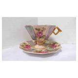 Vintage Enesco Japan Lusterware Teacup & Saucer