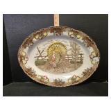 Vintage King Tom Ironstone Turkey Serving Platter