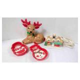 4 Vintage Christmas Decorations