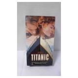 Vintage 2-Tape 1997 Titanic Movie VHS Box Set