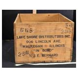 Wood Scotfh Whiskey Crate