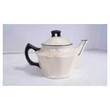 Vintage Porcelain Personal-Sized Teapot w/Cover