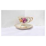 Vintage Enesco Japan Lusterware Teacup & Saucer