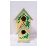 Vintage Gemmy Living Gardens Animated Birdhouse