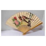 Vintage Chinese Bamboo Foldable Handheld Fan
