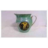 Vintage Ceramic Lusterware Pitcher w/ Spout/Handle