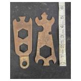 2 Maytag washing machine multi-tools, vintage