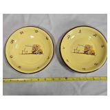 2 Monterrey Western Ware Chuckwagon bowls