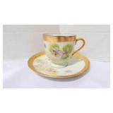 Vintage Furstenberg Germany Espresso Cup w/Saucer
