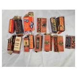Vintage Spark Plug boxes