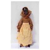 Vintage Black Americana Hand-Painted Ceramic Doll