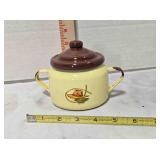 Monterrey Western Ware double-handle sugar bowl
