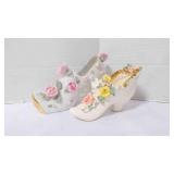 Vintage Miniature 3-D Heel Figurines