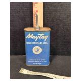 Half-pint Maytag Household Oil can, vintage