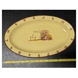 Monterrey Western Ware Chuckwagon Oval Platter,