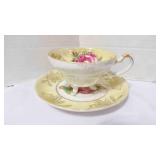 Vintage Royal Halsey Co. Teacup & Saucer
