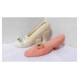 Vintage Collectable Footwear Figurine & Decanter