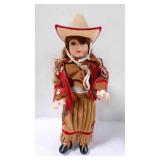 Vintage Annie Oakley Porcelain Cowgirl Doll w/
