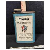 Maytag Multi-Motor Oil tin can, 1 quart