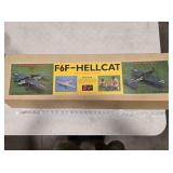 F6-F Hellcat balsa & plywood model airplane
