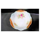 Antique Porcelain Berry/Fruit Serving Kitchen Bowl