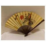 Chinese Paper & Bamboo Folding Hand Fan