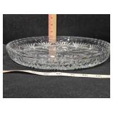 Irena 24% Lead Crystal Cake Plate, 11" diameter