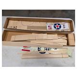 P-40 Warhawk U-Control Profile model airplane