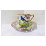 Vintage Japan Made Lusterware Teacup & Saucer