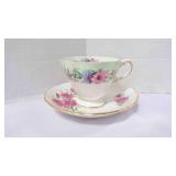 Vintage England Made Lusterware Teacup & Saucer