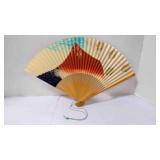 Vintage Japan Airlines Co. Souvenir Foldable Fan