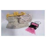 3 Distinct Vintage Fashion Era Ladies Evening Bags