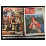 2 vintage Sportsman magazines
