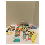 Sewing Supplies - Fabric Cutter - Zippers - Pins -