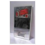 Vintage Farmall Tractor Mirrored Promo Wall Sign