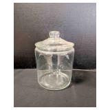 Vintage Heritage Hill Glass Storage Jar w/Cover