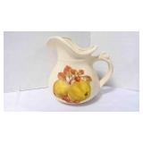 Vintage McCoy Cream-Colored Ceramic Pitcher