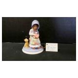 Vintage "Blue Girl" Holly Hobbie Figure