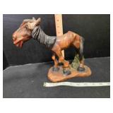 Resin "Old Nag" figurine", 8" tall