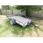 Top Hat 77"x10' tilt utility trailer, single axle