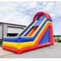 20' t x  24' L x  13' w Inflatable Rainbow Slide