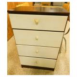 Wood Chest of Drawers - 4 drawers