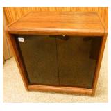 Cabinet w/glass doors