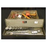 Husky Socket Set, Assortment in metal box