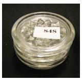 American Fostoria Coasters - 4, 3 ?" diam.