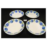 Gustavsberg Prunus Sweden set of 4 bowls