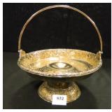 Wilcox silver-plated, floral design