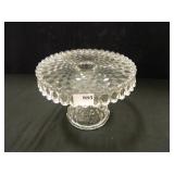 American Fostoria Cake Stand - 9?" diam x 7¼" h