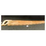 Vintage Saw, 46" Length, Wood Handle